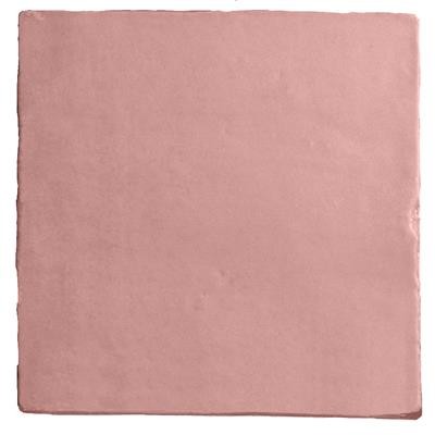 Wandtegel Dutch 13x13cm Vierkant Mat Pink